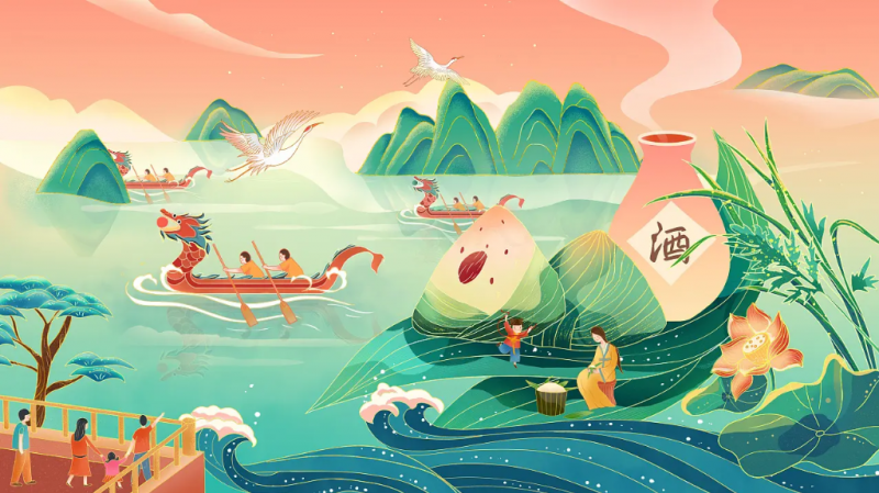 浓情端午丨尊时凯龙人生就博集团祝大家端午节快乐！ 